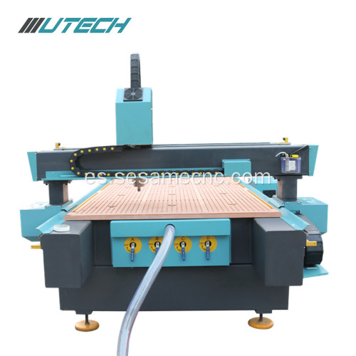 Muestra de acrílico de aluminio de la madera dura del CNC que hace la cortadora